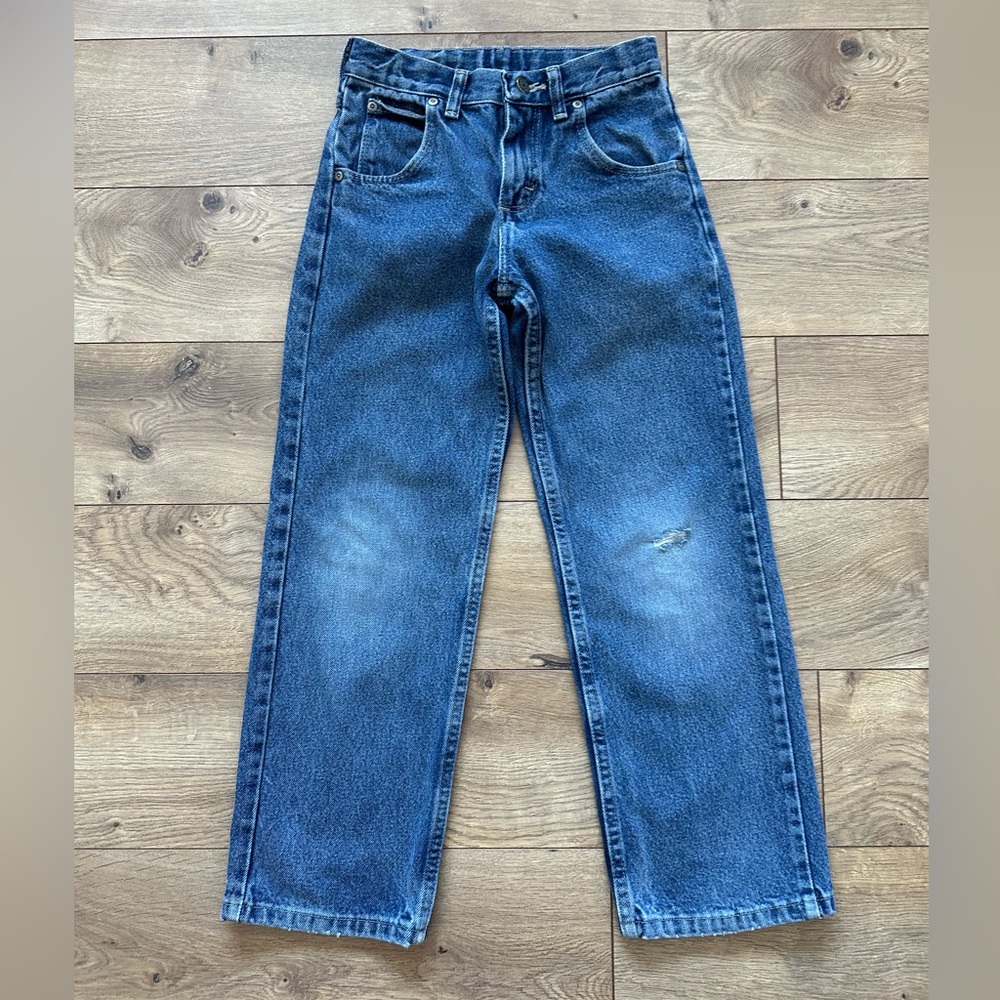 Wrangler Boys Jeans | Size 10 Regular | Classic Denim | Adjustable Waist